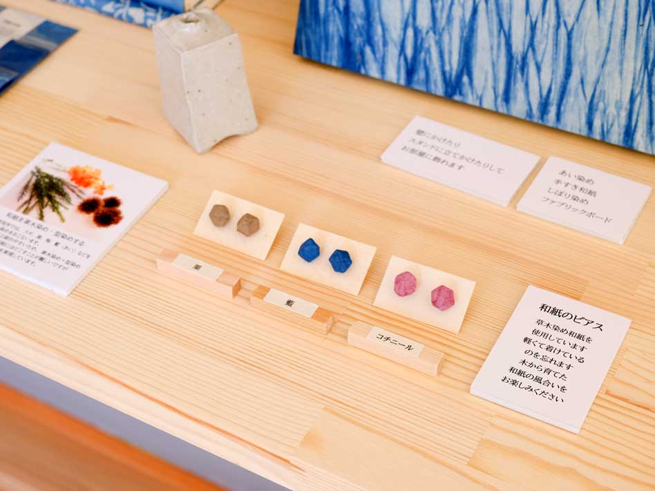 製品展示コーナー