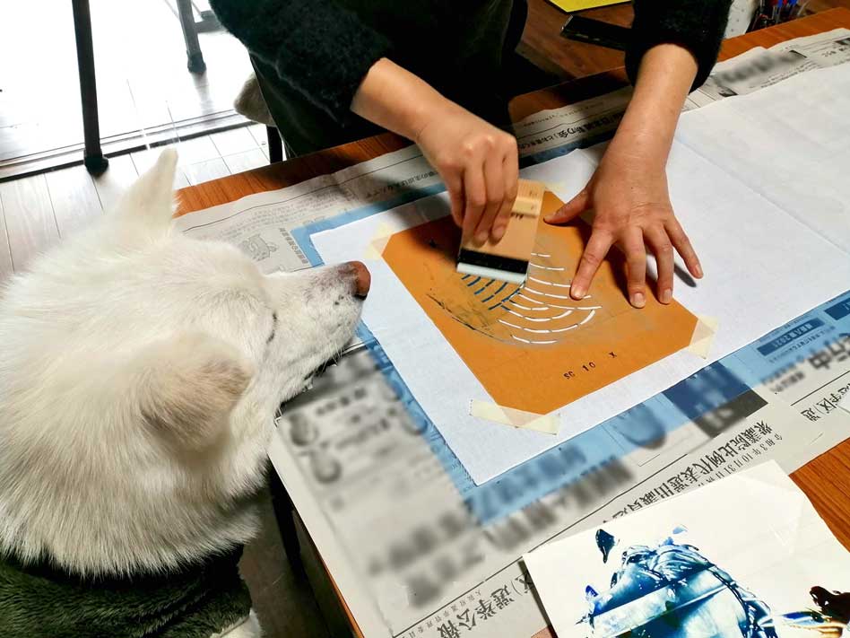 型染めワークショップ（出張）
